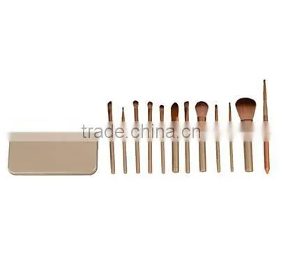 12PCS Cosmetic Professional Brush Set With Metal Box With Logo OEM / ODM Are Accepted photo-5