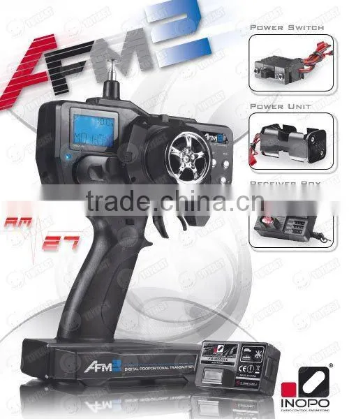 AM27 transmitter 3-channel AM LCD display transmitter