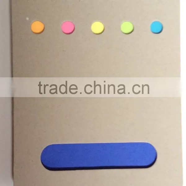 Mini Sprial Pocket Note Book With Colorful Sticky Notes