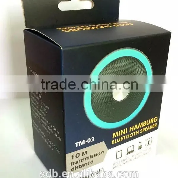 Bangla Audio Song Download Thin Wireless Mini Portable Speaker Bluetooth Shinning Hamburger Bluetooth Speaker Quran Tilawat Mp3 photo-2