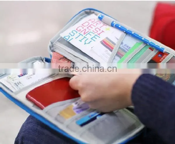 New Travel Passport Holder Ticket Wallet Handbag ID Credit Card Holder photo-3