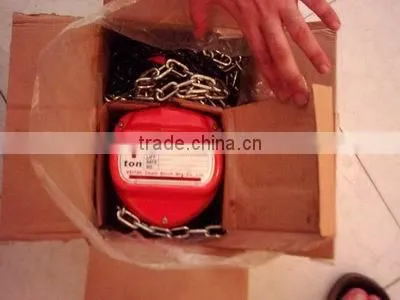 HSC Durable 1.5ton Manual Lifting Chain Block 2 Ton Manual Chain Block photo-4