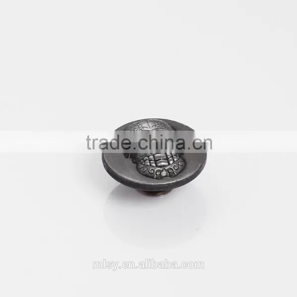 Metal Fancy Buttons Western Metal Buttons Horn Button for Shirt photo-2