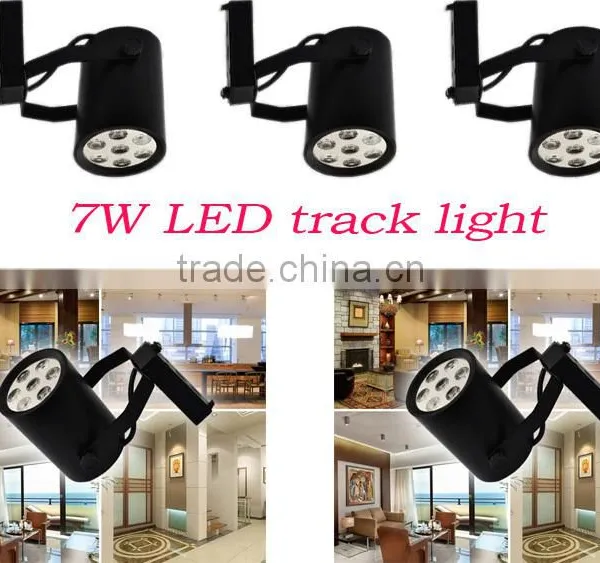 7W LED Track Light,factory Wholesale,high Brightness ,energy-saving,AC85-265V,2 Years Warranty