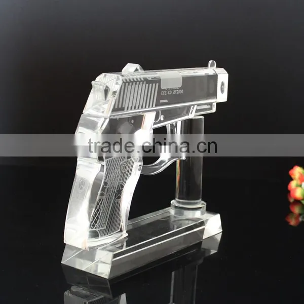 New Design 2016 Glass Crystal Gun Model photo-4