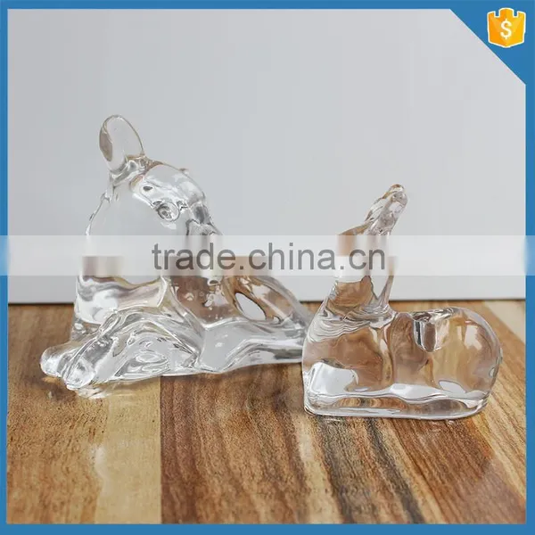 Bulk Buy From China Glass Sika Deer Souvenir photo-3