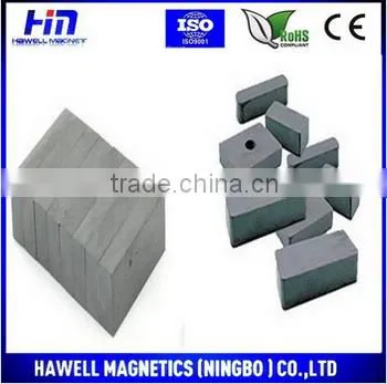 High Quality Strong Ferrite Arc Block Bar Ring Magnets photo-4