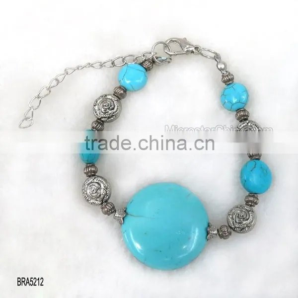BRA5210 Wholesale Popular Tuiquoise Bracelet photo-3