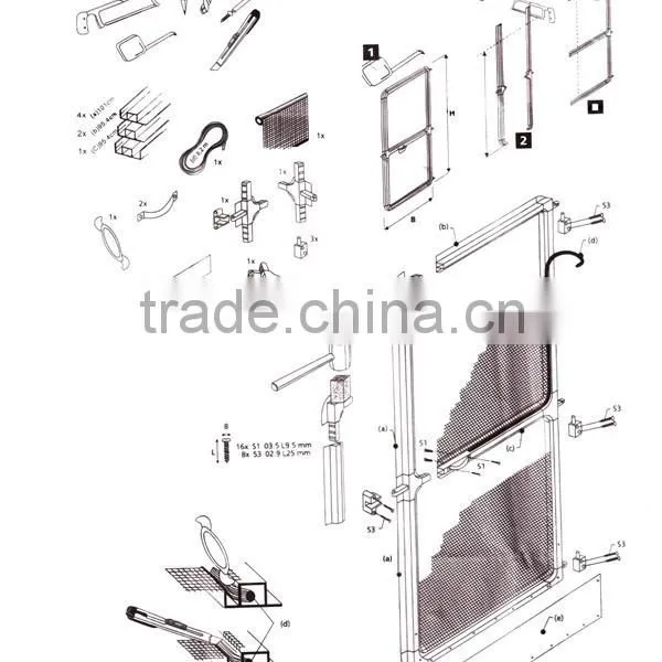 DIY Fiberglass Mosquito Screen Windows and Doors photo-2