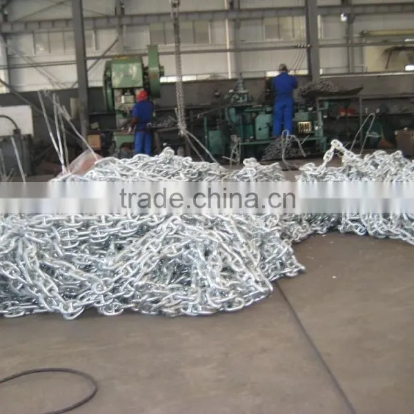 Grade 3 Stud Link Marine Steel Chains Cable Made Factory photo-5