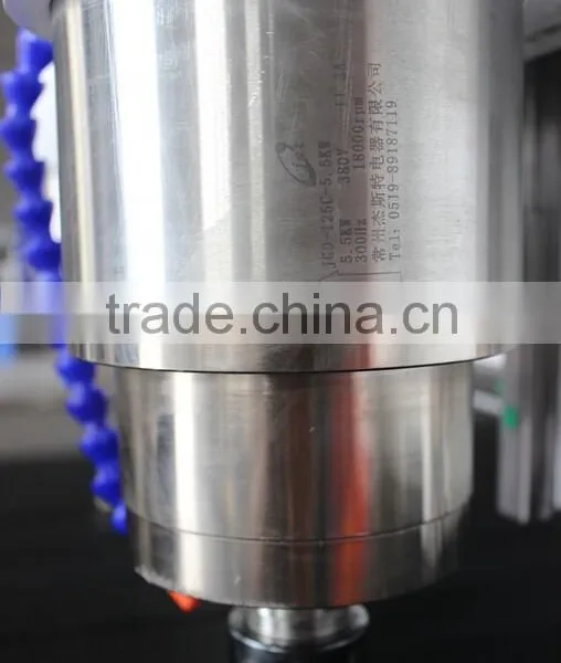 Double Z Double Head Wood Metal Stone CNC Router With Panasonic Servo Motor photo-6
