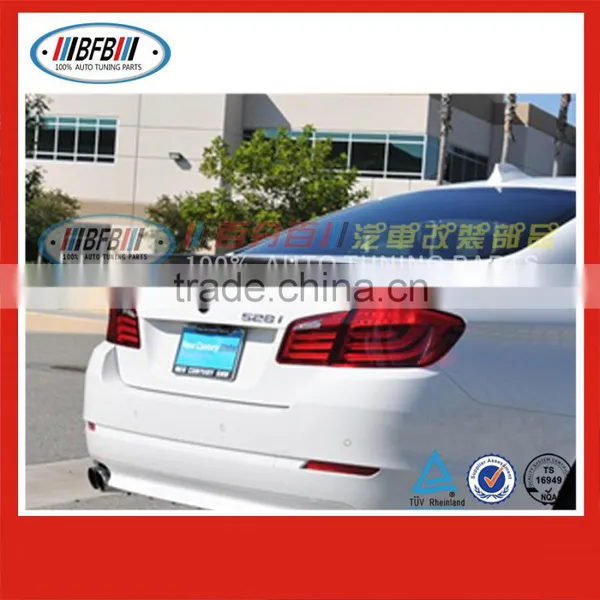 AC Style Carbon Fiber Spoiler Rear Wing FOR BMW F10 5 Series 2013 photo-2