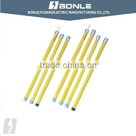 High Voltage Operate Stick Fiberglass Telescopic Hot Stick