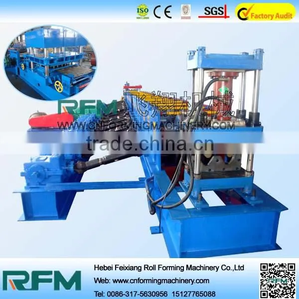 Highway Guardrail Crash Barrier Machine