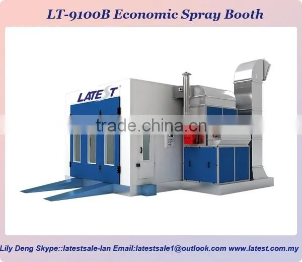LT-9100A Cheap Price Economic Spray Booth for Car Painting,CE Approved Economic Auto Spray Booth