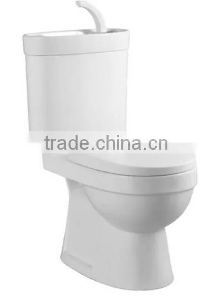 Y008 WASHDOWN CLOSE-COUCHED CLOSET,TWO PIECE TOILET
