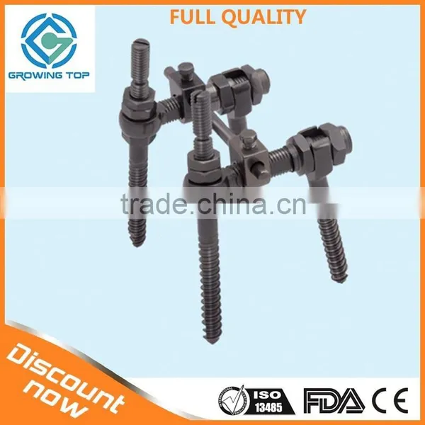 I Type Eternal Fixation Surgical Instruments Spinal Implant For Rf Spinal Fixation System