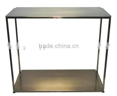Restaurant Tables and Chairs Galvanized Finish Restaurant Set