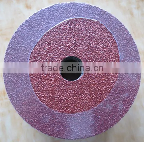 4"round Hole Aluminium Oxide Abrasive Fiber Disc photo-2