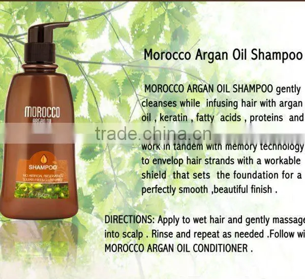 2015 the Best Popular Argan Oil Shampoo From Morocco From GMPC Factory OEM/ODM SHAMPOO photo-3