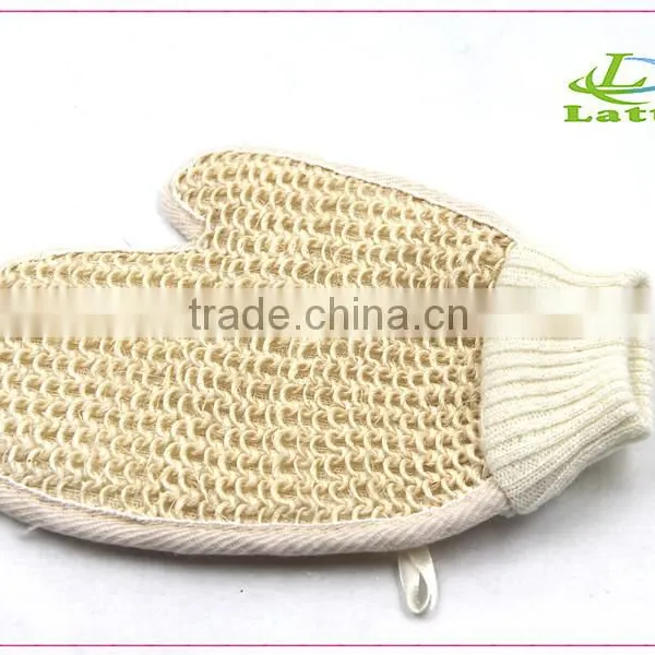 High Quality Pure Color Bath Glove for Shower photo-3