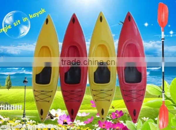 Single Sit in Plastic Kayak for Sale photo-2