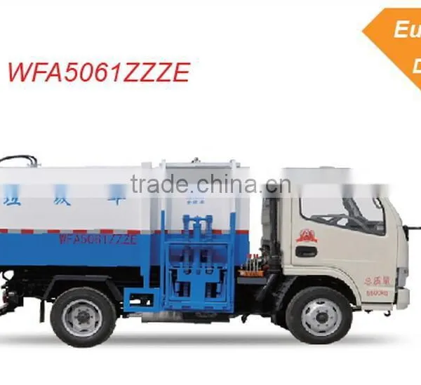 2016 Hotsale Self Load Dump Garbage Truck