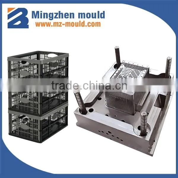 China Huangyan Used Plastic Crate Mould Maker photo-3