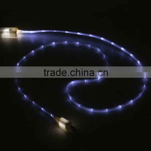 High Quality Luminous Glowing Data Cable for Iphone photo-3