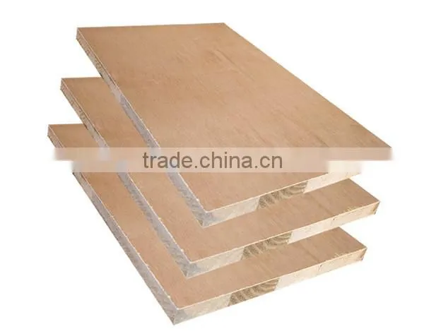 Poplar/Pine/Falcata/Paulownia Blockboard