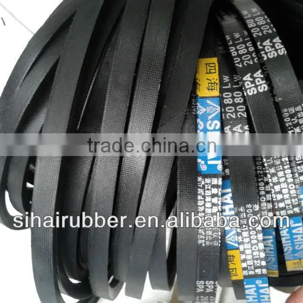 Wedge Wrapped v Belt SPA Type for Chemical Transmission
