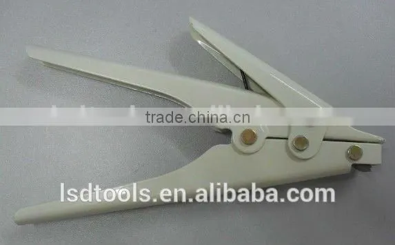 LS-519 Fastening and Cutting Tool for Nylon Cable Tie Width 2.4-9mm, Two in One Cable Tie Gun Nylon Cable Tie Tensioning Tool photo-3