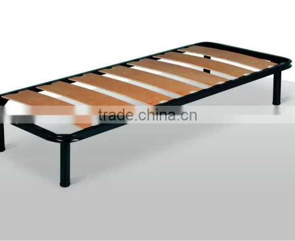 YB-01 broad slat metal bed frames