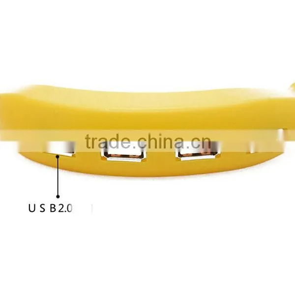 Banana Shaped Cute USB 2.0 Hub With 4 Ports photo-2