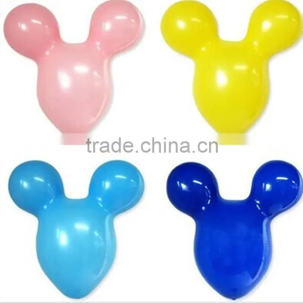 2016 Best Sale Cartoon Mickey Mouse Shape Latex Helium Balloon photo-3