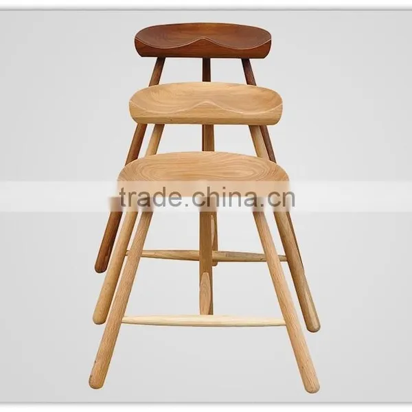 3 Legged Wooden Stool photo-2