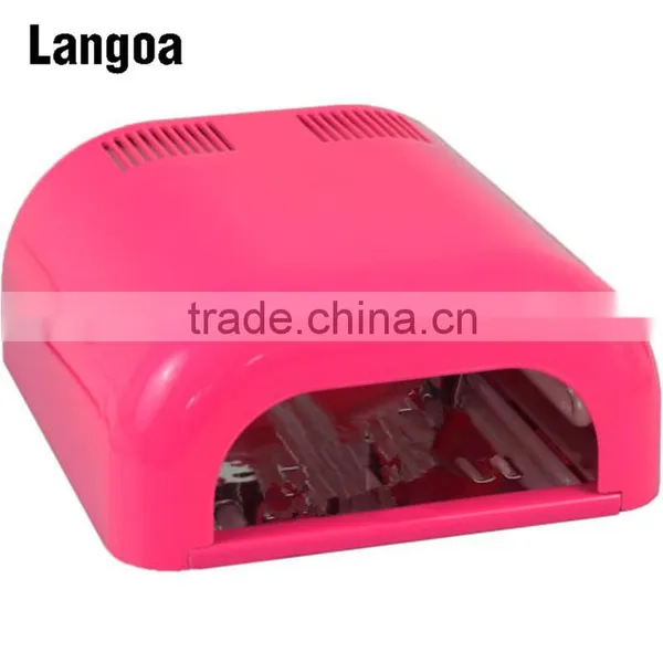 36w uv Led Nail Lamp Machine Timer Fuse + 4 x 9w Bulbs photo-5