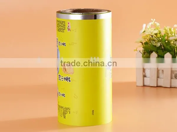 Hight Quality Aluminum Foil Food Packaging Film/plastic Printed Laminated Packing Film Roll