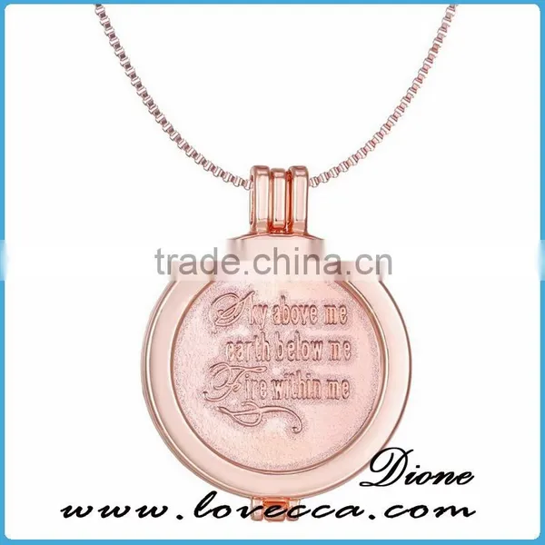 Crazy Hot Custom Stainless Steel DIY Coin Crystal Tree of Life Pendant Fashion Women Necklace Jewelry photo-4