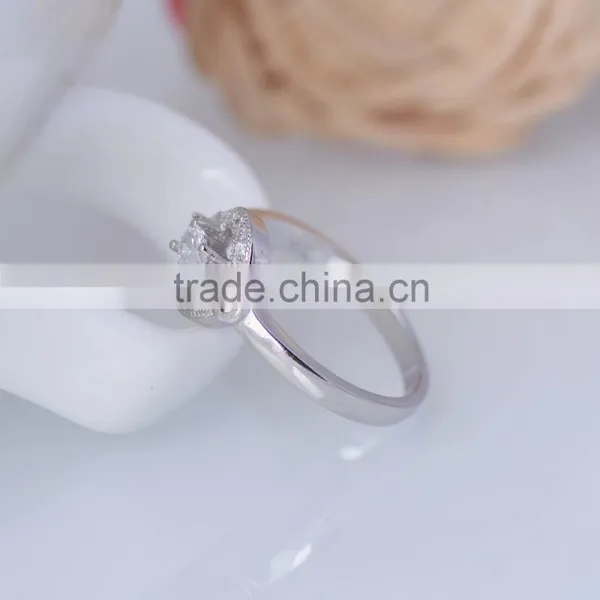 925 Sterling Silver Clock Shape Six O'clock Ring photo-4