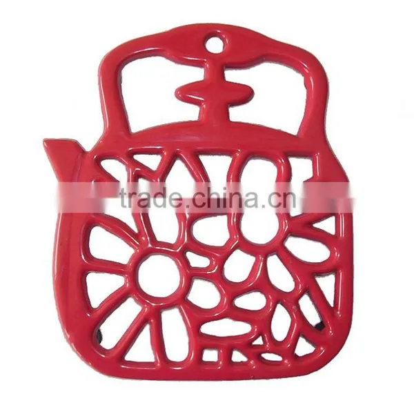 Teapot Shape Cast Iron Trivets