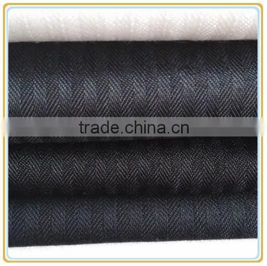 100D*45S 110*76 TC Herringbone Twill Lining Fabric photo-3