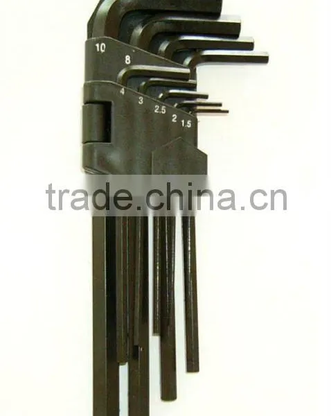 Chrome Vanadium Steel Tools / CR-V Hex Key Wrench Set