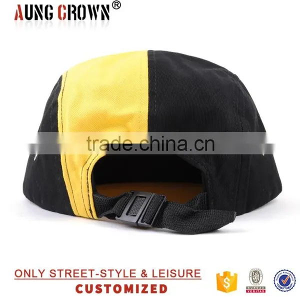 Custom Cotton 5 Panel Hat Embroidery Logo photo-4