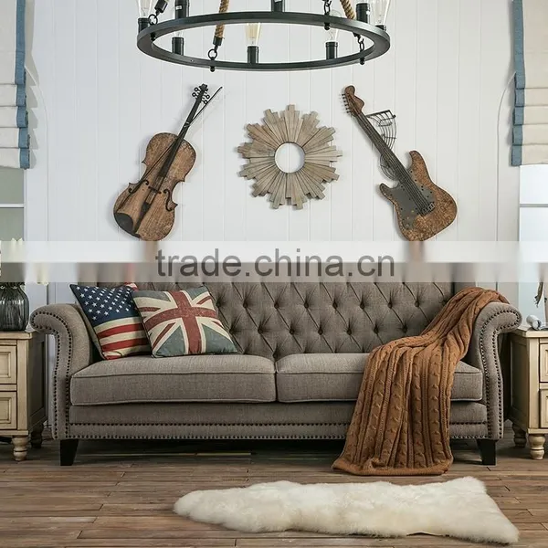 New Model Furniture Living Room Fabric Sofa Set Pictures photo-2