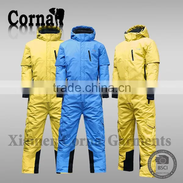 Winter Skiing Wear Waterproof Jumpsuits Fashion Mens Blazer Coat photo-5