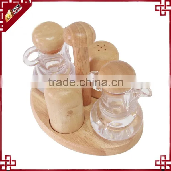Multifunctional Kitchen Beech Spice Rack photo-3