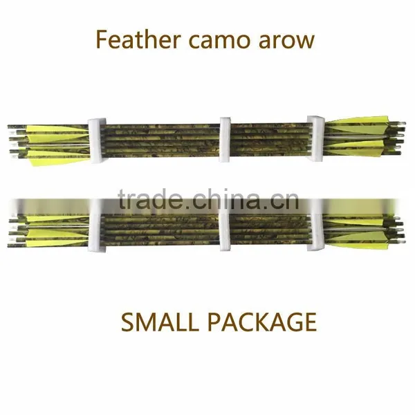 Wholesale 31" Camo Feather Carbon Arrow for Compound Bow and Carbon Arrow photo-5