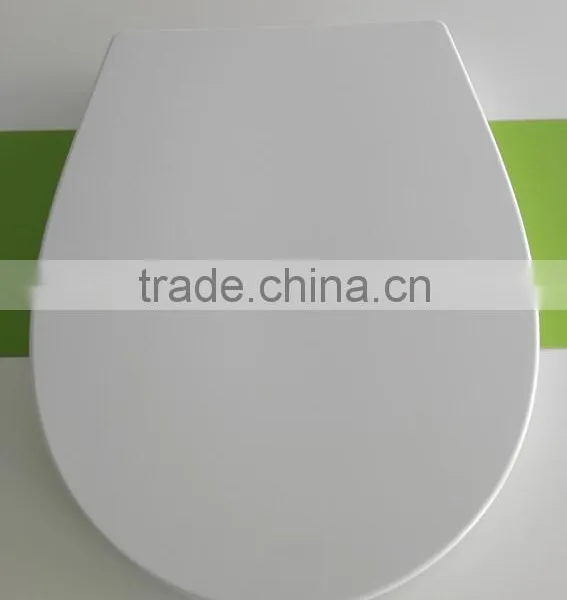 Urea Duroplast Toilet Seat Cover Soft Close SS Hinge Toilet Seat photo-3