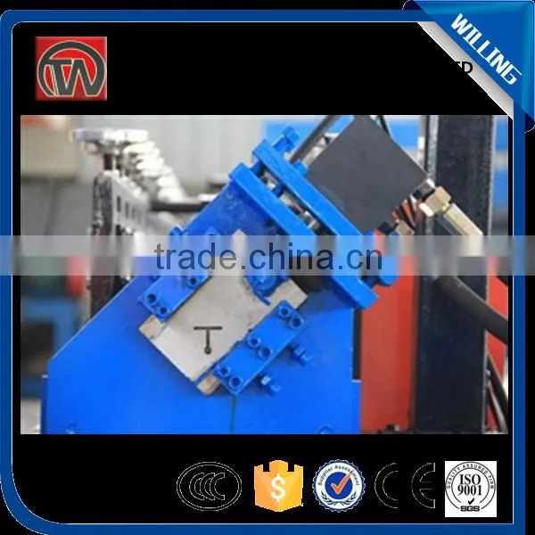 c u w Channel T Bar Angle Omega Roll Forming Machine photo-6